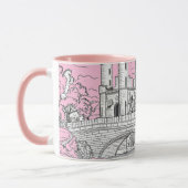 Meisje met bloemen mok (Links)