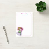 Meisje Met Bloemen Post-it® Notes (Kantoor)
