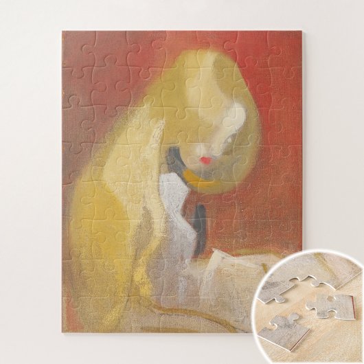 Meisje met Blonde Hair, Helene Schjerfbeck Legpuzzel