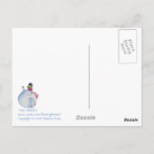 Meisje met Briefkaart van Tea (Achterkant)