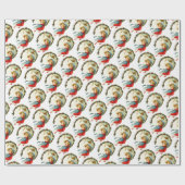 meisje met carf cadeaupapier (Vlak)