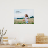 Meisje met chiropractisch poster (Keuken)