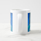 Meisje met chocolade 2011 grote koffiekop (Achterkant)