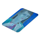 Meisje met chocolade 2011 magneet (Linkerzijde)