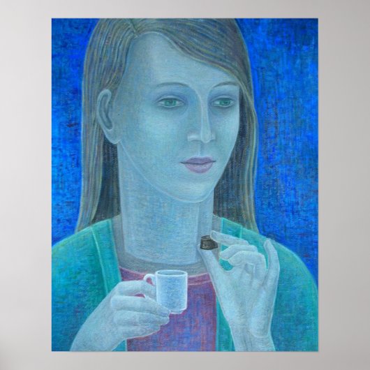 Meisje met chocolade 2011 poster (Voorkant)