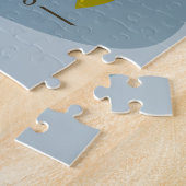 Meisje met de doos van de Kerstmisgift Legpuzzel (Zijkant)