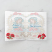 Meisje met de Kaart van Papavers ~ (Binnen)