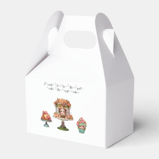 Meisje met de meeste citaten bedankdoosjes (Voorkant Zijde)