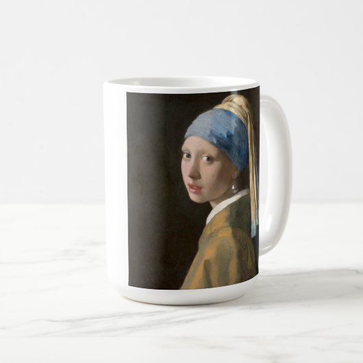 Meisje met de Parel Koffiemok (Voorkant rechts)