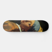 Meisje met de Parel Persoonlijk Skateboard (Horizontaal)