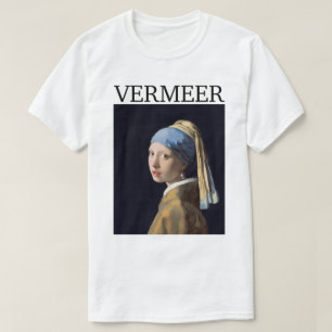 Meisje met de parelaarster Vermeer T-shirt