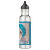 Meisje met de rode rozenBeret-Waterverf ben je tro Waterfles (Rechts)