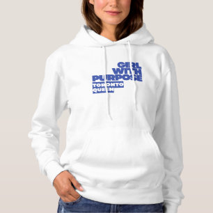 MEISJE MET DOEL Toronto Koningin Esthetiek Hoodie