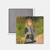 Meisje met drinkwater magneet (Voorkant / Achterkant)