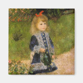 Meisje met drinkwater magneet