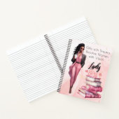 Meisje met Dromen Vrouw met Visie Notitieboek (Binnen)