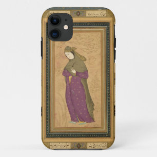 Meisje met een aigrette uit de Grote Clive Alb iPhone 11 Hoesje