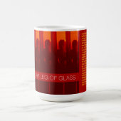 Meisje met een been van glas koffiemok (Center)