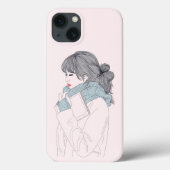 Meisje met een coole, sjieke afbeelding Case-Mate iPhone case (Achterkant)