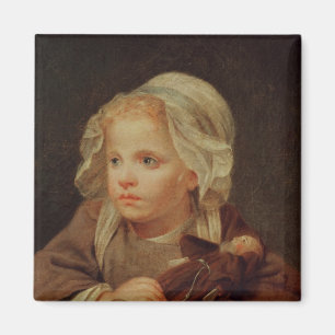 Meisje met een Doll Magneet