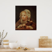 Meisje met een Doll Poster (Keuken)