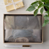 Meisje met een groene hoofddoek (door Ludwig Passi Tissuepapier (Geschenk)