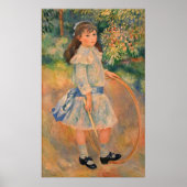 Meisje met een hoop poster (Voorkant)