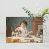 Meisje met een kat | Victor Gabriel Gilbert (Staand voorkant)