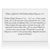 Meisje met een Kind door Bouguereau 1881 (Binnen Horizontaal (Boven))