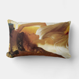 Meisje met een mand van fruit (door Frederic Leigh Kussen