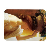 Meisje met een mand van fruit (door Frederic Leigh Magneet (Horizontaal)