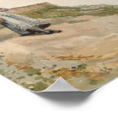 Meisje met een mand | Winslow Homer Poster (Hoek)