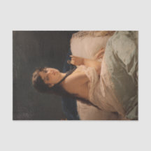 Meisje met een medaillon (door Gerolamo Induno)