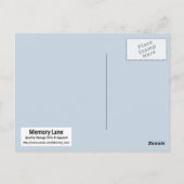 Meisje met een nest briefkaart (Achterkant)