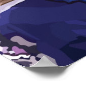 Meisje met een papegaai poster (Hoek)