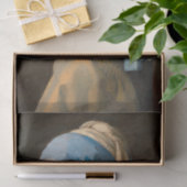 Meisje met een parel die beroemd schilderen verdie tissuepapier (Geschenk)