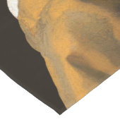 Meisje met een parel die portret schildert korte tafelloper (Hoek)