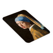 Meisje met een parel die portret schildert magneet (Rechterzijde)