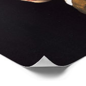 Meisje met een parel die schilderijen verdient poster (Hoek)