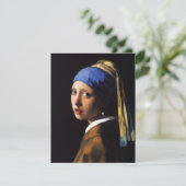 Meisje met een parel die uitnodigingen verkrijgt (Staand voorkant)