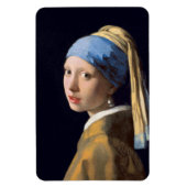 Meisje met een parel die van Johannes Vermeer ontv Magneet (Verticaal)