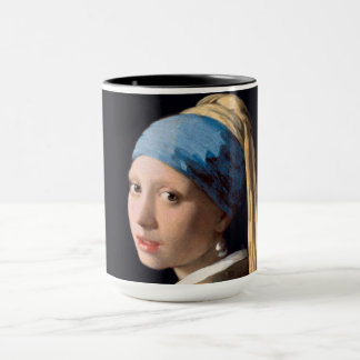 Meisje met een parel Earring-Johannes Vermeer Klei Mok