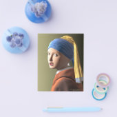 Meisje met een parel flyer (Enkel)