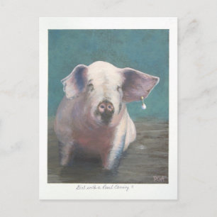 Meisje met een parel II Briefkaart