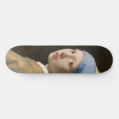 Meisje met een parel - Johannes Vermeer Art Persoonlijk Skateboard (Horizontaal)