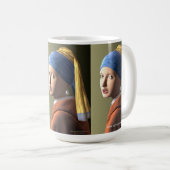 Meisje met een parel koffiemok (Voorkant rechts)