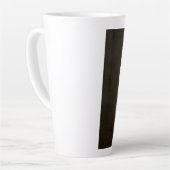 Meisje met een parel latte mok (Linkerhoek)