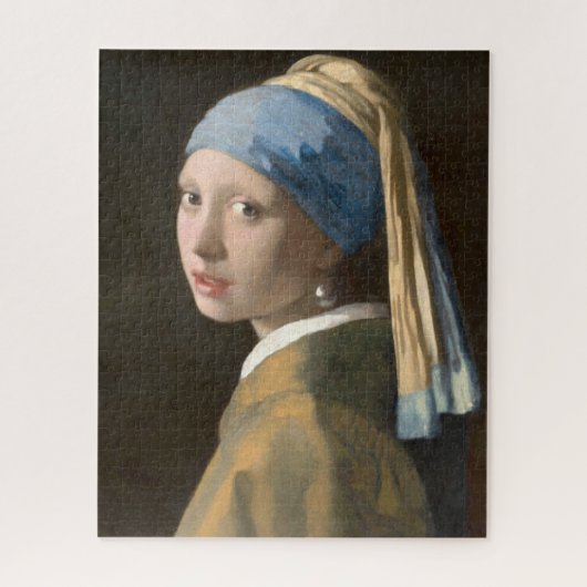 Meisje met een parel legpuzzel (Verticaal)