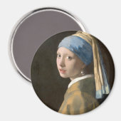 Meisje met een parel magneet (Voorkant / Achterkant)