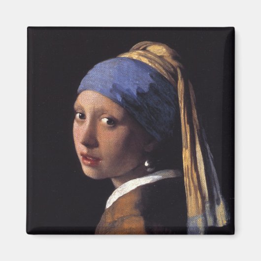 Meisje met een parel magneet (Voorkant)